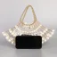 Vintage / Retro Amazing / Unique White Cocktail Party Prom Pearl Clutch Bags 2023