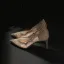Sexy Or Rose Faux Diamant Soirée Escarpins 2026 7 cm Talons Aiguilles À Bout Pointu Talons Hauts