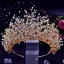 Sparkly Silver Handmade  Rhinestone Bridal Hair Accessories 2023 Alloy Wedding