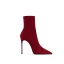 Fashion Khaki Evening Party Womens Boots 2024 Leather 10 cm Stiletto Heels Pointed Toe Boots High Heels