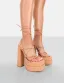 Unique Lavendel Strassenmode Sandalen Damen 2022 Knöchelriemen 12 cm Stilettos Peeptoes Sandaletten Hochhackige