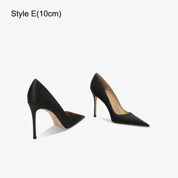 Chic / Beautiful Mint Green Evening Party Satin Pumps 2023 12 cm Stiletto Heels Pointed Toe Pumps High Heels