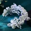 Chic / Beautiful Silver Pearl Rhinestone Alloy Wedding Bridal Hair Accessories 2024