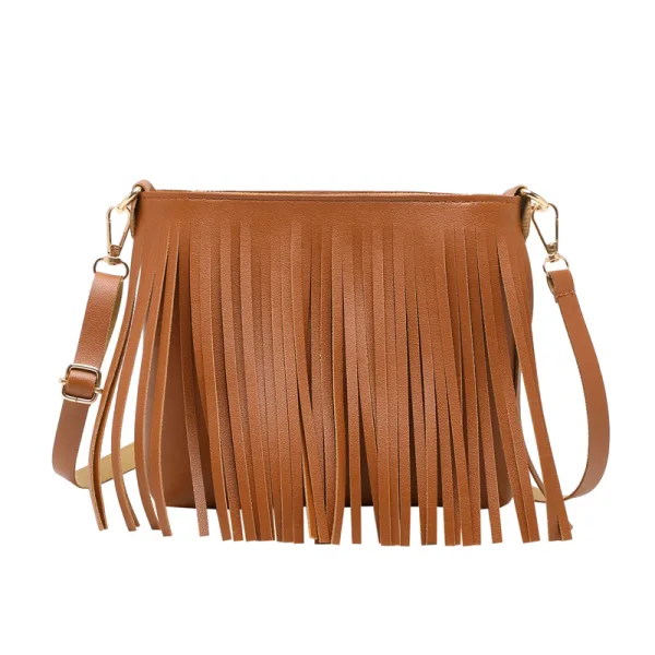 Modest / Simple Grey Casual Tassel Women's Bags Messenger Bag 2023