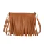 Modest / Simple Grey Casual Tassel Women's Bags Messenger Bag 2023