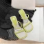 Fashion Summer Yellow Street Wear Womens Sandals 2022 10 cm Stiletto Heels Open / Peep Toe Sandals High Heels