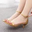Sexy Weiß Freizeit Sandalen Damen 2023 Knöchelriemen 5 cm Stilettos Peeptoes Sandaletten Hochhackige