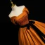 Élégant Orange Perlage Paillettes Satin Robe De Bal 2023 Robe Boule De l'épaule Sans Manches Dos Nu Noeud Ceinture Longue Robe De Ceremonie