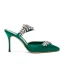 Chic / Beautiful Yellow Rhinestone Evening Party Womens Shoes 2022 8 cm Stiletto Heels Pointed Toe Womens Shoes High Heels