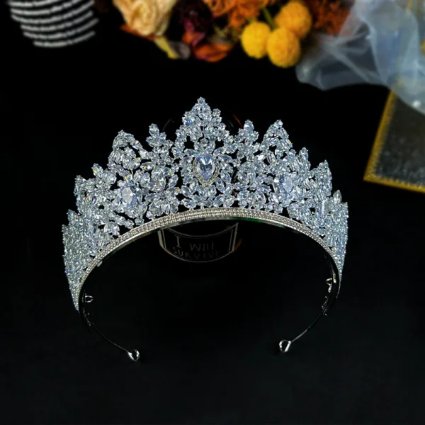 Scintillantes Charmant Zircon Mariage Accessoire Cheveux Mariage 2023