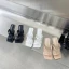 Modest / Simple White Street Wear Summer Womens Sandals 2022 9 cm Stiletto Heels Open / Peep Toe Sandals High Heels