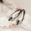 Chic / Beautiful Black Rhinestone Bow Pumps Prom 2022 Leather 6 cm Stiletto Heels Pointed Toe Pumps High Heels