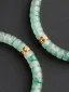 Fine Lime Grønn Jadeitt Gradient-Farge Håndlaget Armbånd Tilbehør 2026
