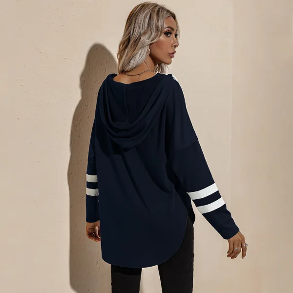 Comfortable Women Army Green Tops Sweatshirts Casual Hooded Cotton Fall Winter Long Sleeve Hoodies 2021