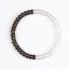 Style Chinois Deux tons Noire Blanche Fait main Cristal Naturel Bracelets Accessorize 2026