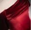 Modest / Simple Burgundy Velvet Prom Dresses 2024 A-Line / Princess Square Neckline Sleeveless Backless Floor-Length / Long Prom Formal Dresses