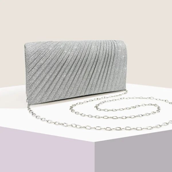 Bling Bling Champagne Glitter Sequins Evening Party Clutch Bags 2023