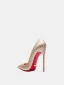 Sexy Rose Gold Evening Party Red Sole Pumps 2026 12 cm Stiletto Heels Pointed Toe High Heels