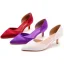 Modest / Simple White Casual Pointed Toe Womens Sandals 2023 5 cm Stiletto Heels Sandals High Heels