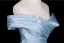 Elegante Himmelblau Satin Ballkleider 2026 A Linie Off Shoulder Ärmellos Rückenfreies Lange Ball Festliche Kleider