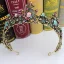 Vintage Multi-Kleuren Rhinestone Bronzen Legering Tiara Bruids Haaraccessoires 2023 Huwelijk