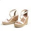 Vintage / Retro Summer Black Street Wear Waterproof Womens Sandals 2023 Ankle Strap 11 cm Wedges Open / Peep Toe Sandals