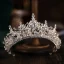 Bling Bling Blanche Cristal Alliage Accessoire Cheveux Mariage 2024 Mariage