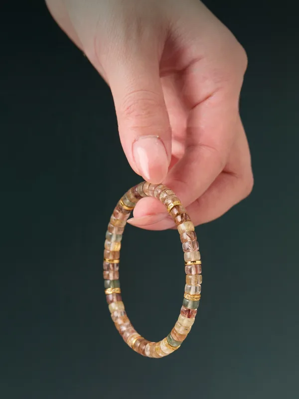Mooie / Prachtige Multi-Kleuren Handgemaakt Natuurlijke Kristal Armbanden Accessoires 2026