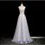 Charming Lavender Beading Appliques Sequins Prom Dresses 2025 A-Line / Princess High Neck Sleeveless Backless Floor-Length / Long Formal Dresses