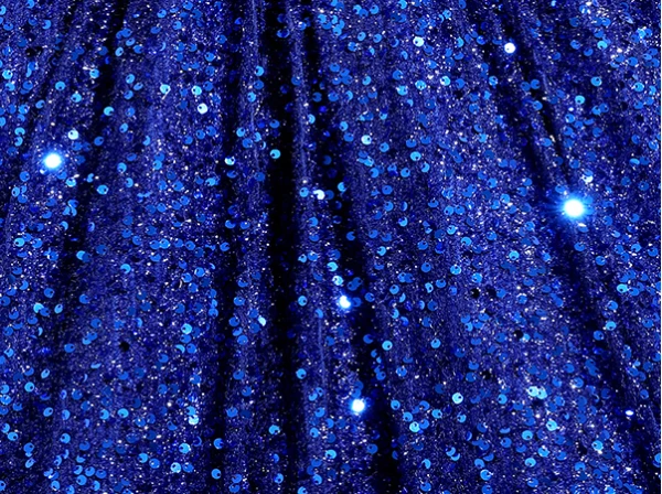 Sparkly Royal Blue Beading Sequins Prom Dresses 2024 Ball Gown Off-The-Shoulder Short Sleeve Backless Floor-Length / Long Prom Formal Dresses