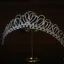 Charming Silver Rhinestone Wedding Tiara 2022 Zircon Bridal Hair Accessories