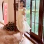Modest / Simple Grey Bridesmaid Dresses 2022 A-Line / Princess Short Sleeve Backless Floor-Length / Long Bridesmaid Wedding Party Dresses