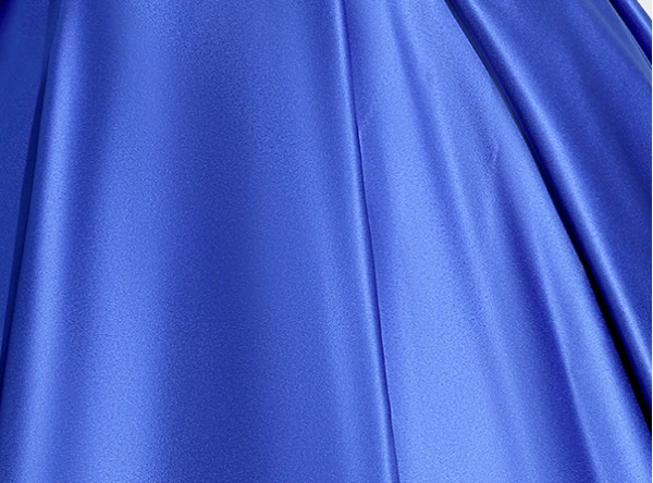 Vintage / Retro Royal Blue Beading Lace Flower Satin Prom Dresses 2024 Ball Gown Off-The-Shoulder Sleeveless Backless Floor-Length / Long Prom Formal Dresses