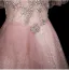 Sjarmerende Rødmende Rosa Rhinestone Paljetter Ballkjoler 2025 Ballkjole Kjæreste Uten Ermer Ryggløse Lange Formelle Kjoler