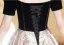 Charming Black Pearl Glitter Prom Dresses 2025 A-Line / Princess Square Neckline Short Sleeve Backless Floor-Length / Long Formal Dresses