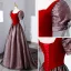 Elegante Rot Ballkleider 2023 Ballkleid Eckiger Ausschnitt Geschwollenes Kurze Ärmel Schleife Rückenfreies Sweep / Pinsel Zug Ball Festliche Kleider