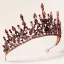 Vintage / Retro Rose Gold Crystal Rhinestone Wedding Tiara Bridal Hair Accessories Alloy 2022