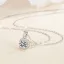 Sjarmerende Sølv Sterling Sølv Rhinestone Halskjeder Tilbehør 2023