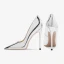 Mode Argenté Soirée Cuir Verni Escarpins 2023 Cuir 12 cm Talons Aiguilles À Bout Pointu Escarpins Talons Hauts