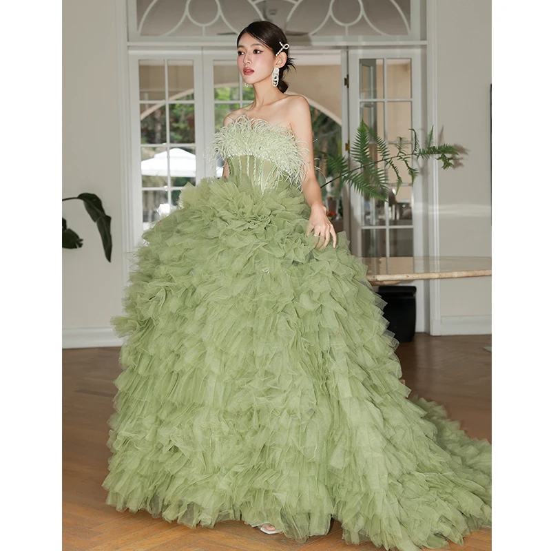 slim fit dress slacks 2023 Sparkly Mermaid Scoop Neck Sage Green Sequins Prom Dresses with S –  formalgowns