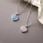 Härlig Rodnande Rosa Saterling Silver Hjärtformad Halsband Tillbehör 2023