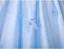 Schöne Himmelblau Schmetterling Ballkleider 2025 Ballkleid Off Shoulder Ärmellos Rückenfreies Schleife Lange Festliche Kleider