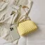 Modest / Simple Yellow Pearl Shell Clutch Bags Prom 2023