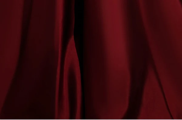 Chic / Beautiful Burgundy Satin Prom Dresses 2023 Ball Gown Off-The-Shoulder Puffy Short Sleeve Backless Floor-Length / Long Prom Formal Dresses