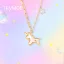 Lovely Champagne Sterling Silver Dating Prom Unicorn Necklaces Accessories 2023