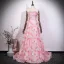 Charmant Rougissant Rose Perlage Paillettes Robe De Bal 2026 Princesse Bustier Sans Manches Dos Nu Longue Robe De Ceremonie