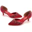 Chic / Beautiful Black Rhinestone Prom Womens Sandals 2023 5 cm Stiletto Heels Pointed Toe Sandals High Heels