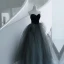 Classy Black Prom Dresses 2023 Ball Gown Strapless Sleeveless Backless Prom Floor-Length / Long Formal Dresses