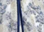 Elegant Navy Blue Printing Prom Dresses 2024 Ball Gown Square Neckline Short Sleeve Backless Bow Sash Floor-Length / Long Prom Formal Dresses