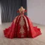 Chinese style Luxury / Gorgeous White Bling Bling Beading Rhinestone Appliques Sequins Wedding Dresses 2025 Ball Gown Off-The-Shoulder Sleeveless Backless Chapel Train